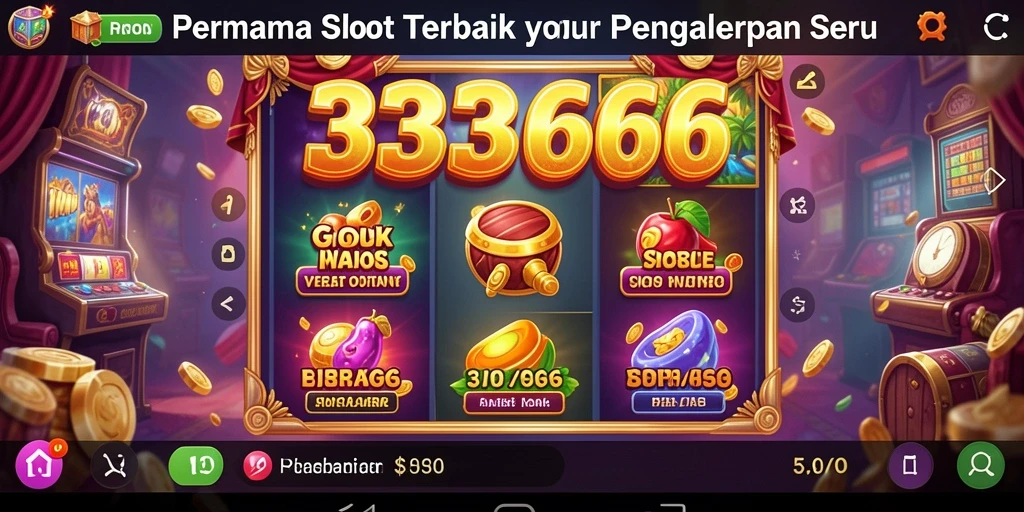 Gameplay Slot yang penuh warna dan menarik dari 333666.