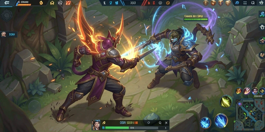 Gameplay seru dan menegangkan di 55RP.