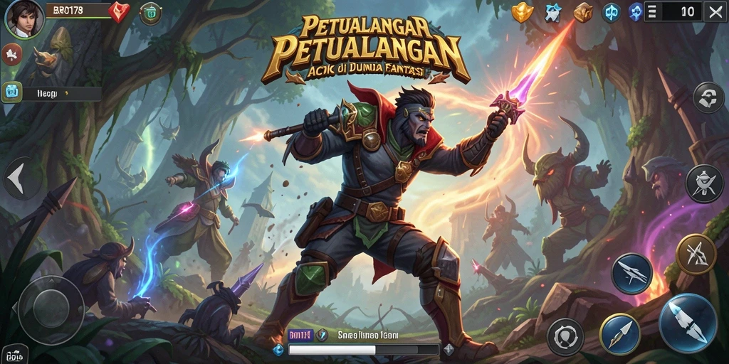 Tampilan gameplay BRO178 yang seru dan penuh aksi.