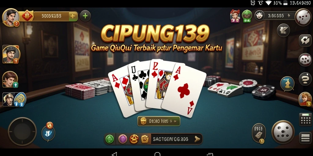 Gameplay seru dari CIPUNG138 dalam suasana QiuQiu.