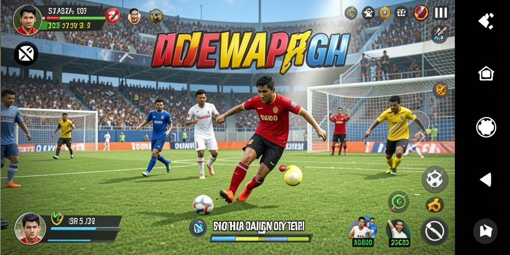 Tampilan utama gameplay DEWAPG yang mendebarkan.