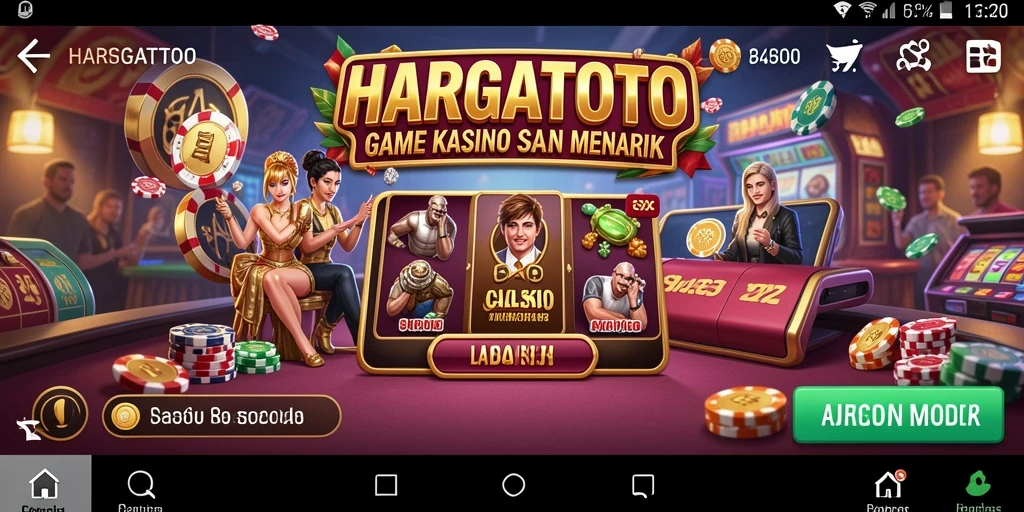 Tampilan menarik dari gameplay HARGATOTO yang mengasyikkan.