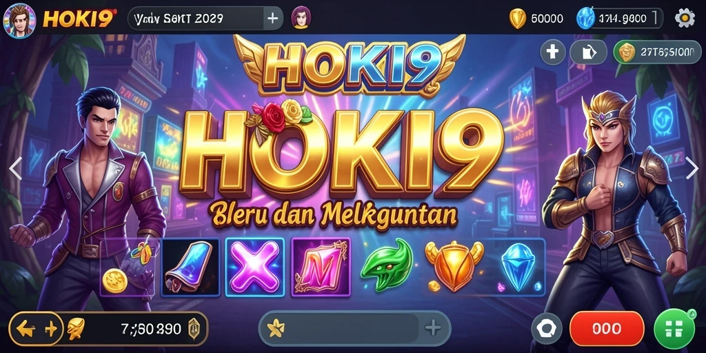 Tampilan gameplay seru dan menegangkan di HOKI9.