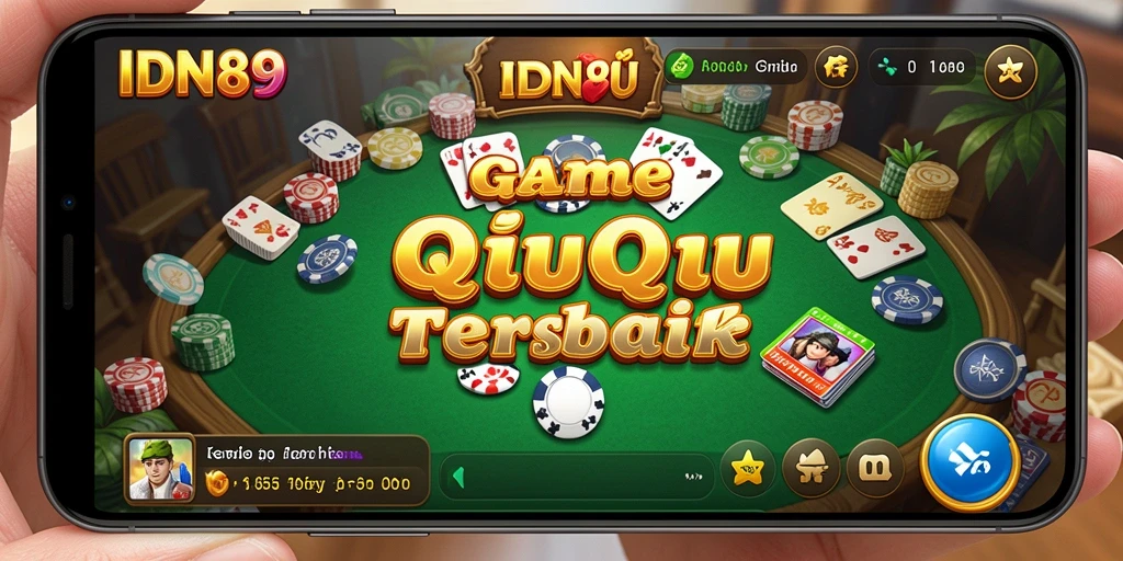 Screenshot gameplay QiuQiu IDN89 yang seru dan menantang.