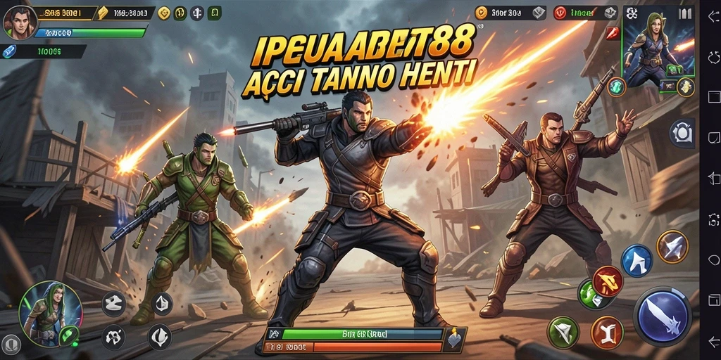 Screenshot IDOLABET88 menampilkan aksi mendebarkan dalam game Action.