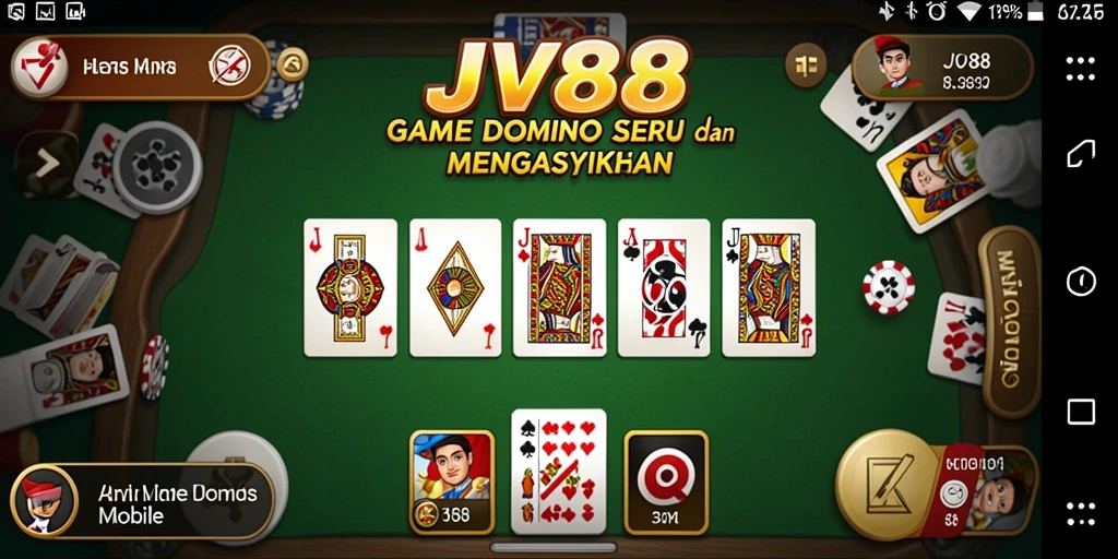 Tampilan gameplay seru di JV88 dengan teman-teman.