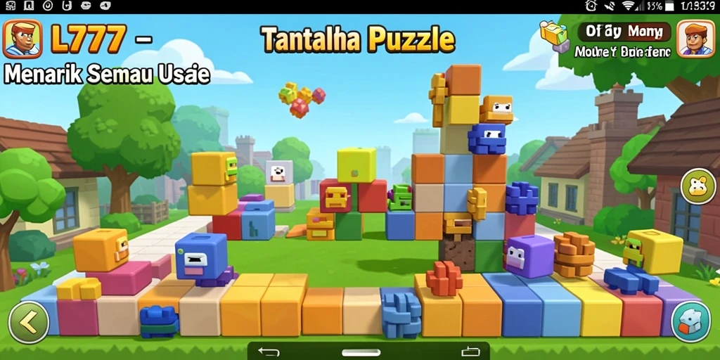 Tampilan gameplay L777 yang seru dengan berbagai teka-teki menantang.