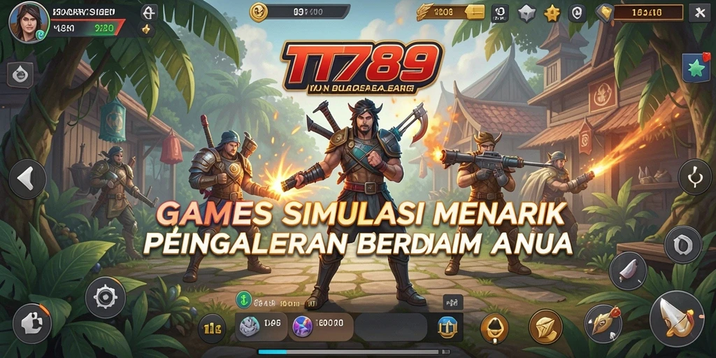 Tangkapan layar TT789 menunjukkan gameplay yang menarik dan dinamis dalam simulasi.