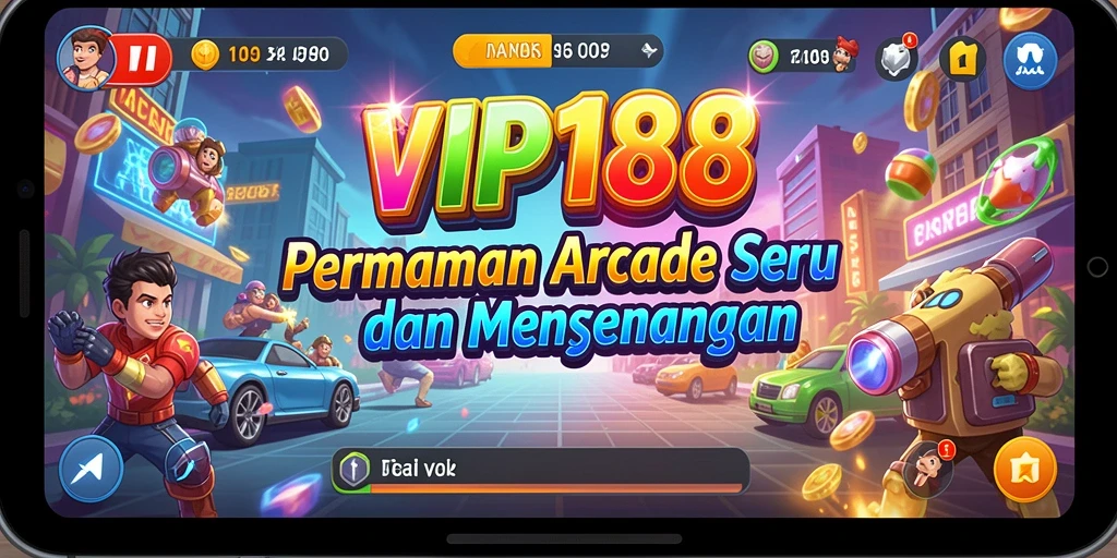 Screenshot utama <strong>VIP188</strong> yang menampilkan aksi seru dalam gameplay Arcade.