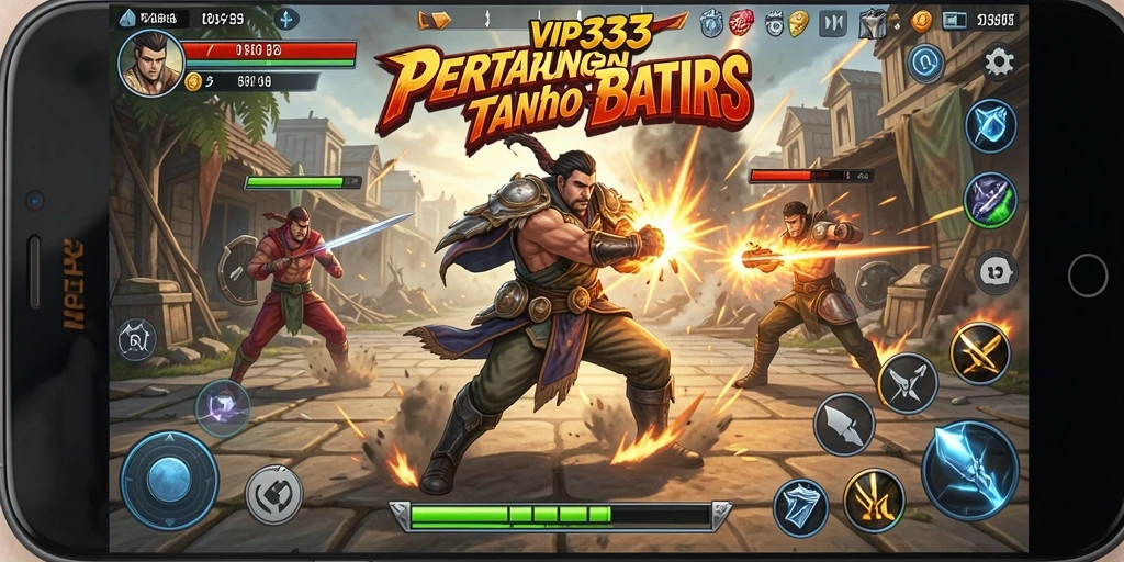 Tampilan menegangkan dari pertandingan pertarungan di VIP333.